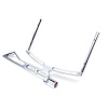 Dial-In Board Bracket Chrome Finish with Light - image 1