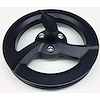 5" 3-Blade V-Belt Vacuum Pump Pulley Black - image 1