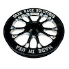 6600-VSBM V-Series Vacuum Pump Pulley [V-Belt, Bolt-On, Aluminum, 5 in. Diameter, Black Machined] - image 1