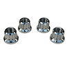 7505-313P-C Carburetor Nuts [12-Point, 5/16 in.-18, Billet Aluminum, Polished, Set of 4] - image 1