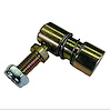 8000-006S Quick Disconnect Shifter Cable Swivel [Gold Irridated Steel, 10-32 Cable X 5/16 in.-24 Ball] - image 1