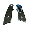 8000-03CH-BLU Titan Ultra PG2 Shifter Line Lock Grips [With Button, Chrome, Blue Button] - image 1