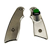 8000-03RW-GRN Titan Ultra PG2 Shifter Line Lock Grips [With Button, Raw, Green Button] - image 1