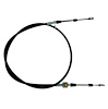 8000-060B Powerglide Shifter Cable [60 in. Length, Fits Drag Race Solutions Titan, B&M Pro Bandit, Biondo Elite Outlaw] - image 1