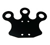 8000-93MB Dragster D Steering Wheel Transbrake Button Mount [3 Hole] - image 1