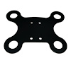 8000-94MB Dragster D Steering Wheel Transbrake Button Mount [4 Hole] - image 1