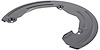 BRAKE DUST SHIELD - image 1