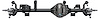 DANA 44 AXLE ASSEMBLY - image 1