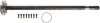 10043657 Rear Axle Shaft for 2017-2018 Ford F450, F550 Super Duty DRW Cab and Chassis w/Dana M300 Rear Axle [Right/Passenger sid - image 3