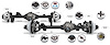 DANA 60 AXLE ASSEMBLY - image 1