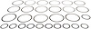 SHIM KIT PINION AND - - image 1