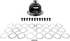 Differential Carrier Kit - w/o Inner Gears Fits: Dana 80 Rear - Open - image 1