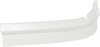 MD3 Left Front Lower Aero Valance -  White - image 1