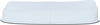 Gen 1/2 MD3 Dirt Late Model Replacement Plastic Nose White - image 1