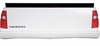 High Impact Molded Plastic Short Track Truck Rear Bumper Cover - Black - image 1