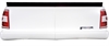 High Impact Molded Plastic Short Track Truck Rear Bumper Cover - White - image 1
