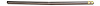 BUMPER REAR .065" STEEL - image 1