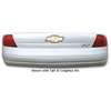 High-Impact Molded Plastic Street Stock Monte Carlo Rear Bumper Cover - Black - image 1