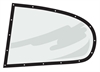 QTR WINDOW .093" COATED - image 1