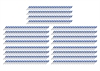 Small Head Rivets 3/16" Blue 500pc - image 1