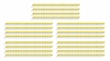 Large Head Rivets 3/16" Yellow 500pc - image 1