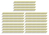 Small Head Rivets 3/16" Yellow 500pc - image 1