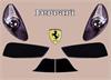 Nose ID Graphics Kit Ferrari Classic/MD3 Gen 2 Dirt Late Model