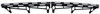 Rear Spoiler 1/4" Thick, 6.5" Height, 60" Long - image 1