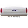 High Impact Molded Plastic F-150 Rear Bumper Cover - White - image 1