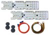 2-Panel Sequential LED Taillight Kit for 1968-1969 Chevrolet Nova [Red LED w/ White LED Reverse] - image 2