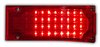 2-Panel Sequential LED Taillight Kit for 1966 Chevrolet Chevelle [Red LED]