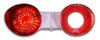 4-Panel Sequential LED Taillight Kit for 1971-1972 Chevrolet Chevelle [Red LED w/ White LED Reverse]