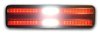 6-Panel Sequential LED Taillight Kit for 1967-1968 Pontiac Firebird [Red LED w/ White LED Reverse]