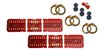 6-Panel Sequential LED Taillight Kit for 1967-1968 Pontiac Firebird [Red LED w/ White LED Reverse] - image 2