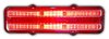 6-Panel Sequential LED Taillight Kit for 1967-1968 Pontiac Firebird [Red LED w/ White LED Reverse] - image 4