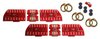 6-Panel Sequential LED Taillight Kit for 1969 Pontiac Firebird [Red LED w/ White LED Reverse] - image 2