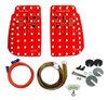 2-Panel Sequential LED Taillight Kit for 1967 and 1969 Plymouth Barracuda [Red LED] - image 2