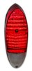 2-Panel Sequential LED Taillight Kit for 1970-1971 Volkswagen Karmann Ghia [Red LED w/ Red Lens]