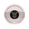 V8 Logo Small Diameter Shows Bolt Pattern Horn Button Billet w/Color - image 1