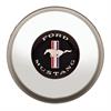 GT3 Gasser/Euro Style Horn Button Ford Mustang Logo Colored Smooth Style - image 1