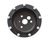 3 to 9-Bolt, 3" Width Base Hub Adaptor (for aftermarket "old school" style columns) black anodized - image 1