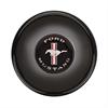 GT3 Gasser/Euro Style Horn Button Ford Mustang Logo Colored Smooth Style Black Anodized - image 1