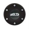 GT3 Gasser/Euro Style Horn Button GT Logo Colored 6-Hole Style Black Anodized - image 1