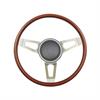 GT3 Retro Tuff Wheel Dark Walnut Stain Finish - image 1