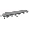 Tow Truck Flatbed Extension Ramps 74" Long