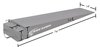 RR-TR-7-TT Trailer Ramps w/5.5 Degree Approach Angle for Tilting Trailer Ramp [74 in. L x 7 in. H x 14 in. W] - image 2