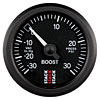 Boost Pressure Gauge Black Dial Face - image 1