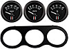 2-1/16" 3-Gauge Kit Oil Pressure Gauge 0-100psi - image 1