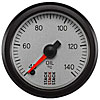 Oil Temp Pro Stepper Motor 52mm Slvr 40-140 C 1/8-in NPTF Male