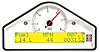 Race-Boost Dash Wht 0-3-8k RPM - image 1